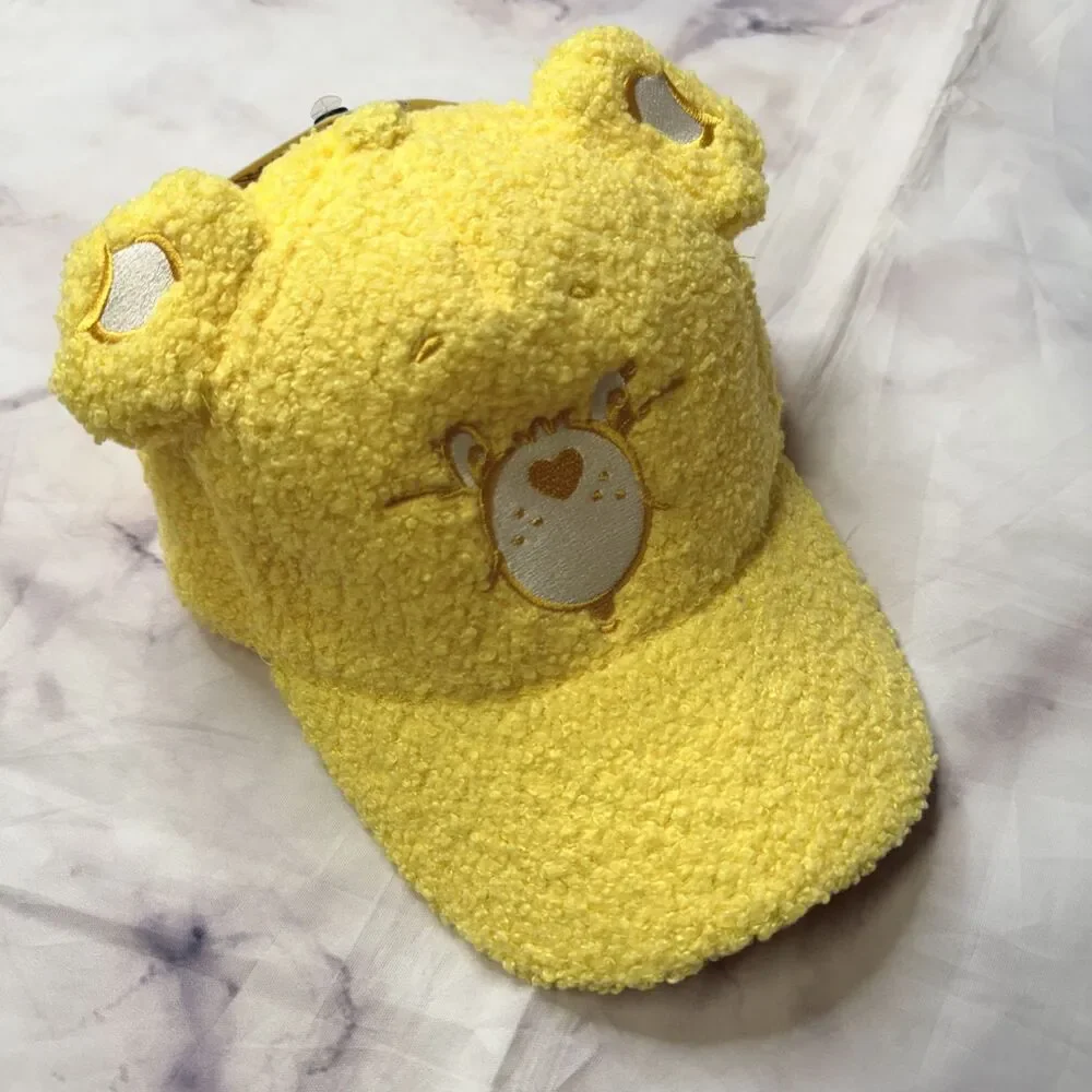 Care Bears Girls Sherpa Cosplay Hat, Yellow